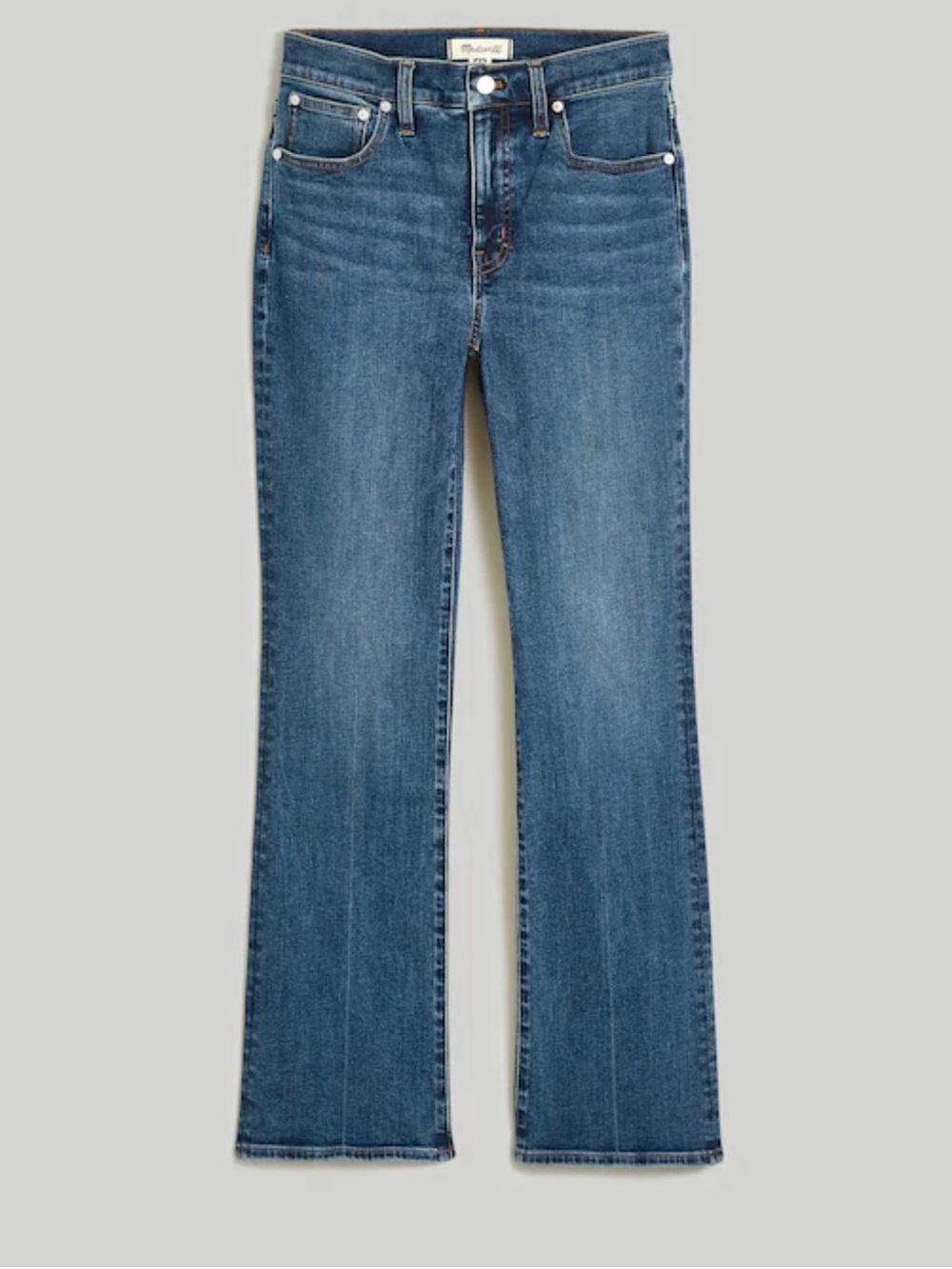 Madewell Mid-Rise Kick Out Crop Jeans
